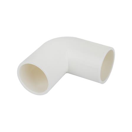 ข้อโค้ง 90 องศา PVC ตราช้างNPI 20 มม. มาตรฐาน BS สีขาว