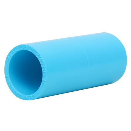 ข้อต่อตรง-หนา SCG 3/4 นิ้ว สีฟ้า