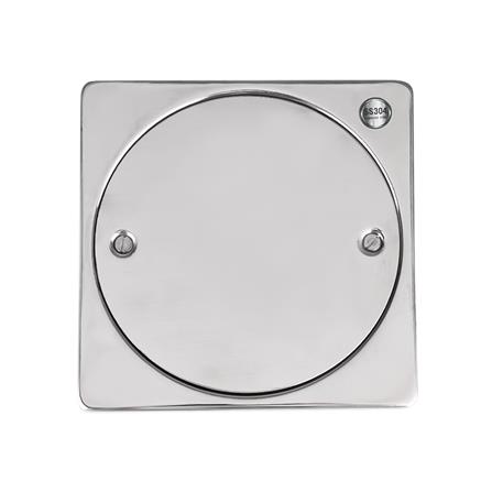 ฝาส้วมสเตนเลส DEXZON 6 นิ้ว