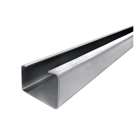 เหล็กตัวซีมีขอบ (GI) TMT 125x50x20 มม. 2.3 มม. 6 ม.