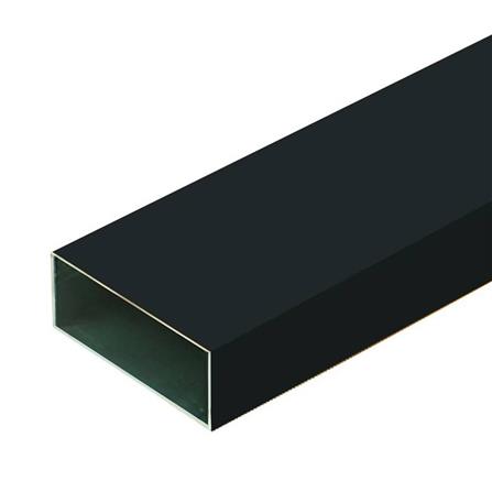 อะลูมิเนียมกล่อง MT 3/4 x 2 นิ้ว สีดำ