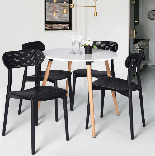 ชุดโต๊ะอาหาร 4ที่นั่ง ROOKIE&amp;GADGETBLOKE