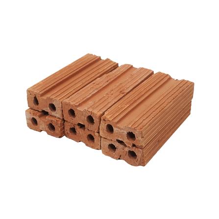 อิฐแดง 2 รู ONGROUND 3x6x14 ซม. (100 ก้อน/กระสอบ)