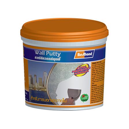 อะคริลิกอุดโป๊ว BESBOND 1.5 กก. สีขาว