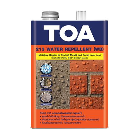 น้ำยาเคลือบด้านสูตรน้ำ TOA 213 1 แกลลอน