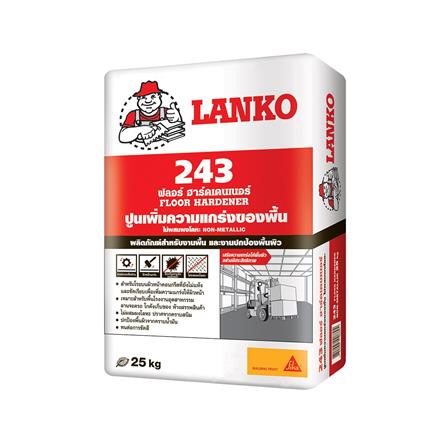 ซีเมนต์ขัดผิวแกร่ง LANKO 243 25 กก. สีเขียวอ่อน