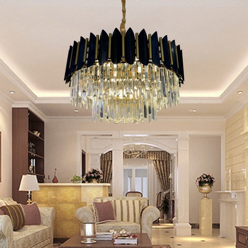 EILON โคมไฟแขวนคริสตัล ขั้ว E14x8 48W ขนาด 60x60x35cm รุ่น MD8662/8