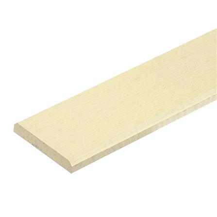 ไม้ระแนง ตกแต่งฝ้า CONWOOD 3 นิ้ว 7.5X305X1.1 ซม. สีขาวงาช้าง