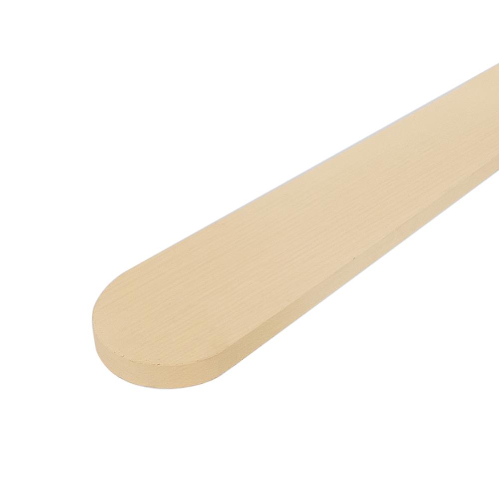 ไม้รั้ว หัวโค้ง CONWOOD พฤกษา หน้า 4 นิ้ว 10X150X1.6 ซม. สีขาวงาช้าง