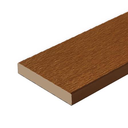 ไม้พื้น SHERA ลายเสี้ยนวี 20x300x2.5 ซม. สีสักทรายทอง