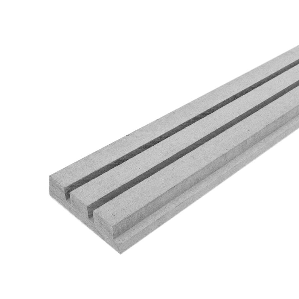 ไม้ระแนง ตกแต่งผนัง CONWOOD 10.2X305X2.5 ซม. สีธรรมชาติ