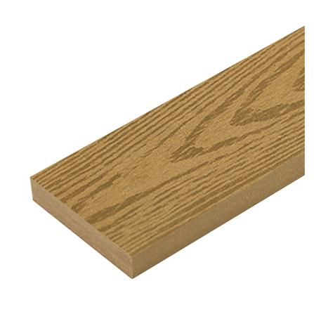 ไม้รั้ว หัวตัด ลายไม้ WATSADUNIYOM 9X150X1.3 ซม. สีไม้สัก