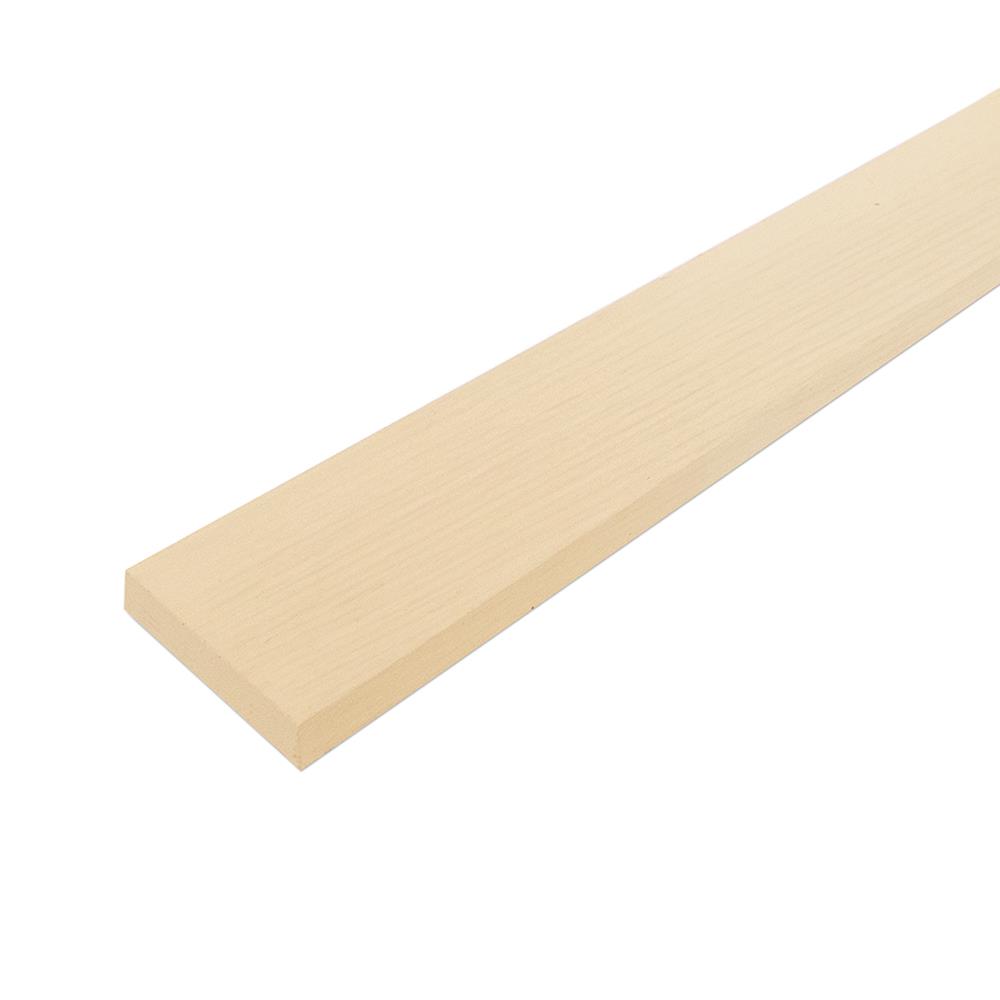 ไม้บังตา CONWOOD หน้า 3 นิ้ว 7.5X305X1.4 ซม. สีขาวงาช้าง แพ็ก 8 แผ่น