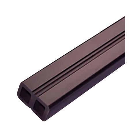 ไม้ตง WATSADUNIYOM แบบกลวง 5X3X220 ซม. สีดำ