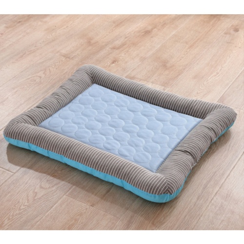 DUDUPETS เบาะนอนสัตว์เลี้ยง รุ่น CHILLY-S ขนาด 35x45x6ซม. สีฟ้า