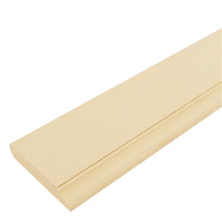 ไม้บัว CONWOOD ลายหลุยส์ หน้า 4 นิ้ว 10X305X1.1 ซม. สีขาวงาช้าง