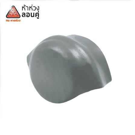 ครอบปิดจั่ว/ปิดชายตะเข้ ตราห้าห่วง 30X17X22 ซม. สีมิดไนท์เกรย์