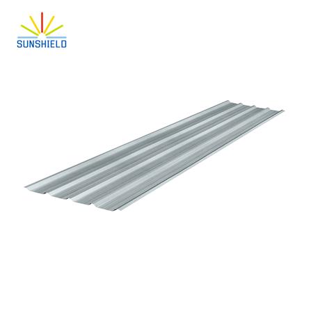 เมทัลชีท SUNSHIELD 0.35 มม. 76x520x0.04 ซม. สีอะลูมิเนียม