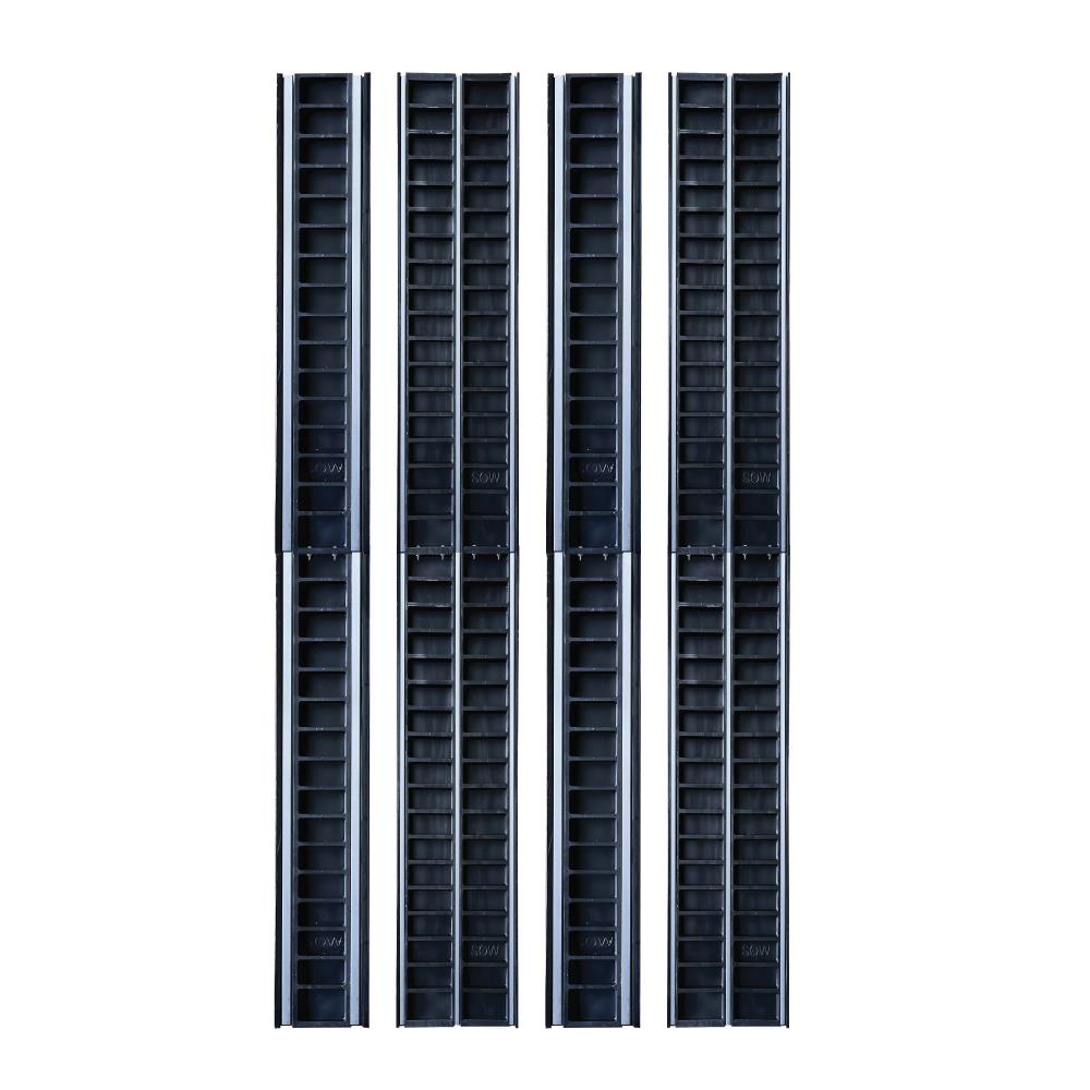 ไม้แบบพลาสติกหล่อคาน SON OF WOOD GI 42X150X2.5 ซม. สีดำ