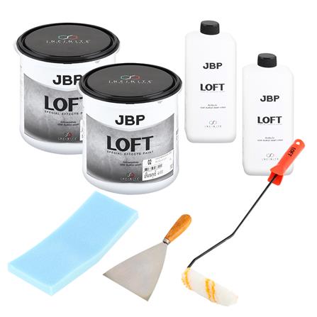 สีเท็กเจอร์ JBP INFINITE LOFT 02 สีเทา