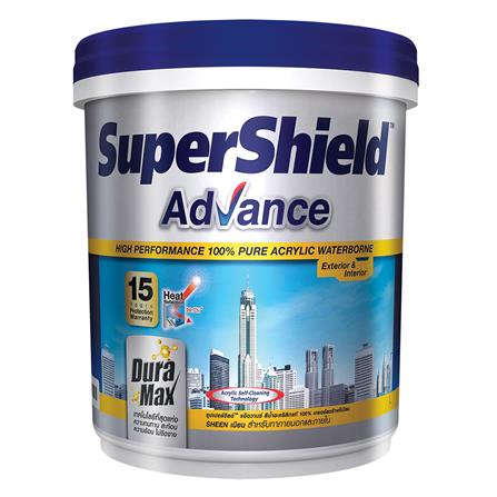 สีน้ำทาภายนอก TOA SUPERSHIELD ADVANCE BASE D เนียน 1 แกลลอน