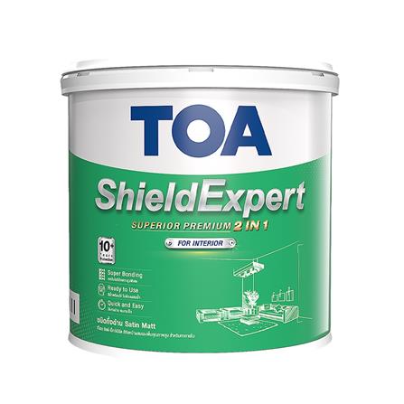 สีน้ำทาภายใน ชนิดด้าน TOA SHIELD EXPERT BASE D 1 แกลลอน