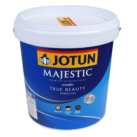 สีน้ำทาภายใน JOTUN MAJESTIC TRUE BEAUTY BASE A กึ่งเงา 2.5 แกลลอน