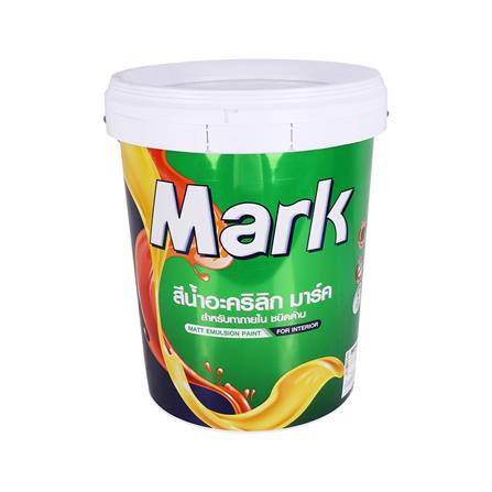 สีน้ำทาภายใน CAPTAIN MARK #935 สี LILY WHITE ด้าน 5 แกลลอน