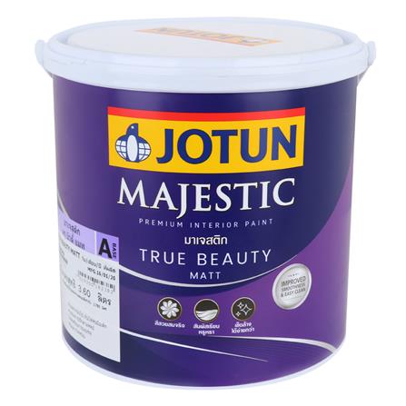 สีน้ำทาภายใน JOTUN MAJESTIC TRUE BEAUTY BASE A ด้าน 1 แกลลอน