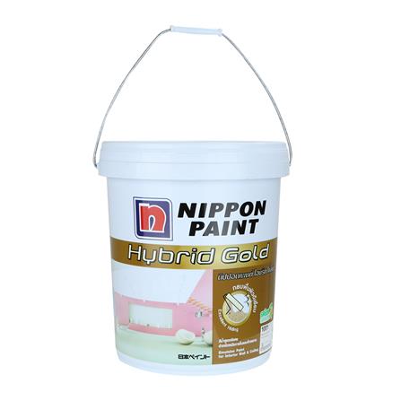 สีน้ำทาภายใน NIPPON PAINT Hybrid Gold #1001 5 แกลลอน