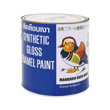 สีน้ำมัน TOA เป็ดหงส์ M000 สีเงิน 1 แกลลอน