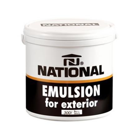 สีน้ำทาภายนอก DELTA NATIONAL #383 สีเทา ด้าน 1 แกลลอน