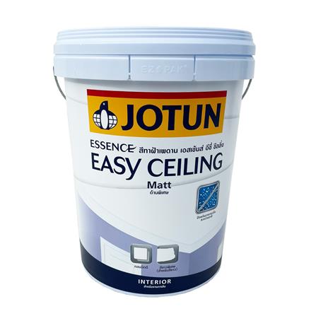 สีน้ำทาฝ้า JOTUN ESSENCE EASY CEILING สีขาว ด้าน 18 ลิตร