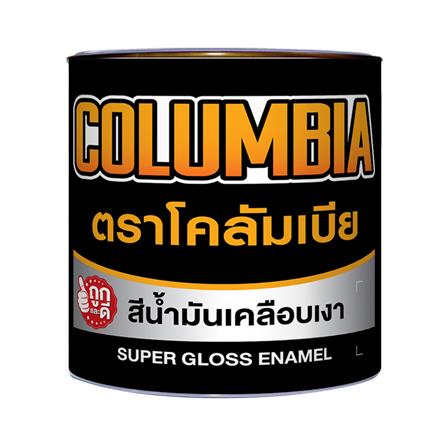 สีน้ำมันเคลือบเงา JBP COLUMBIA 2001 สีขาว 1 แกลลอน