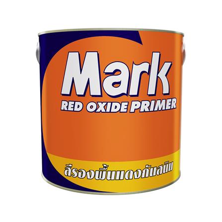 สีรองพื้นกันสนิมแดง CAPTAIN MARK RED OXIDE PRIMER #6000 1 แกลลอน