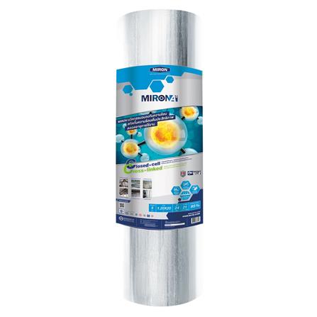 ฉนวนกันความร้อน PE MPE MIRON A PLUS หนา 5 มม. 1.20x20 ม.