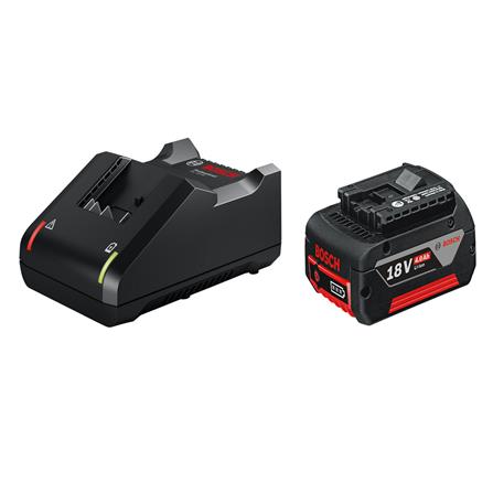 แท่นชาร์จ พร้อมแบตเตอรี่ BOSCH 18 โวลต์ 3.0 แอมป์