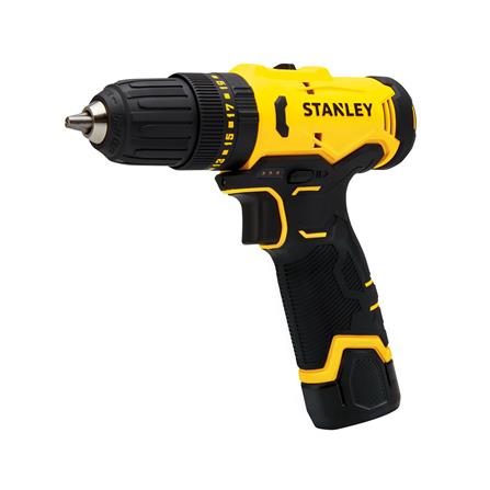 สว่านกระแทกไร้สาย (พร้อมแบตเตอรี่) STANLEY SCH10D1-B1 12 โวลต์