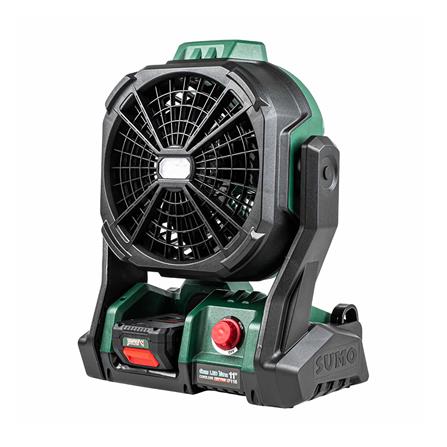 ชุดพัดลมไร้สาย 8 นิ้ว (พร้อมแบตเตอรี่และแท่นชาร์จ) SUMO F118