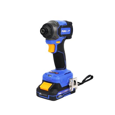 ไขควงกระแทกไร้สาย (พร้อมแบตเตอรี่) PUMA PM-2230BL 20 โวลต์