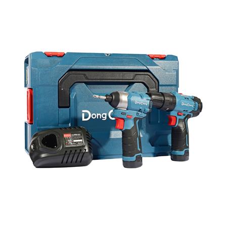 ชุดสว่าน COMBO DONGCHENG DCKIT25 12 โวลต์