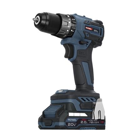สว่านกระแทกไร้สาย (พร้อมแบตเตอรี่) ROWEL RW-PT-DBD500 20 โวลต์