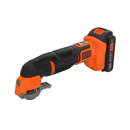 เครื่องมืออเนกประสงค์ระบบสั่น BLACK&amp;DECKER BDCOS18D1K-B1 18 โวลต์