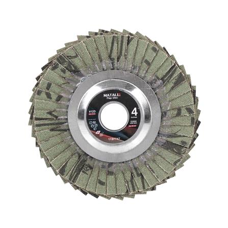 ผ้าทรายซ้อนหลังอ่อน MATALL 4 นิ้ว เบอร์ 120 แพ็ก 2 ชิ้น