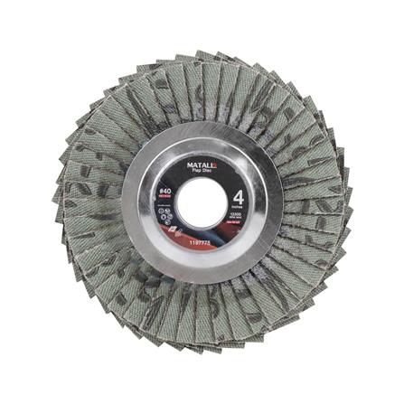 ผ้าทรายซ้อนหลังอ่อน MATALL 4 นิ้ว เบอร์ 40 แพ็ก 2 ชิ้น