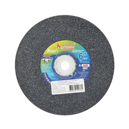 หินเจียรสีเทา D SUMO 36K 6x3/4 นิ้ว