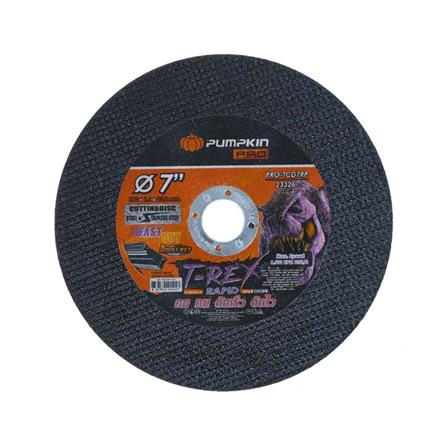 ใบตัด PUMPKIN T-REX RAPID 23326 7 นิ้ว x 1.6 มม. สีดำ
