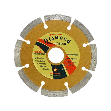ใบตัดเพชรขอบหยัก PEGASUS 91033 4 นิ้ว