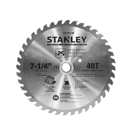 ใบเลื่อยวงเดือน STANLEY STA7757 7 นิ้ว 40 ซี่