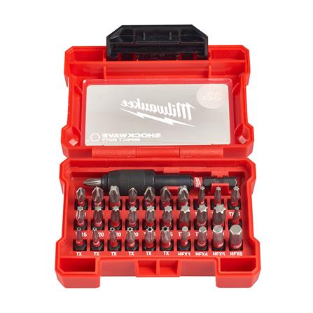 ชุดดอกไขควง MILWAUKEE (แพ็ก 32 ชิ้น)